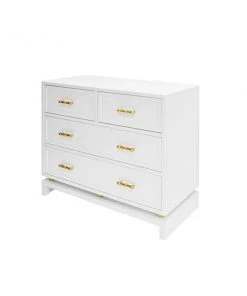 Worlds Away Declan Chest White