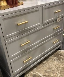 Worlds Away Declan Chest Gray