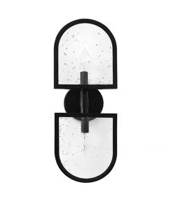 Worlds Away New Arrivals Dexter Sconce Black