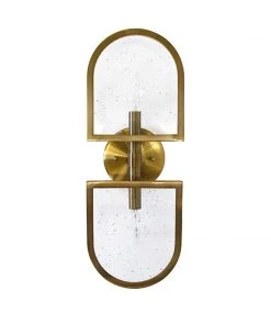 Worlds Away New Arrivals Dexter Sconce Antique Brass