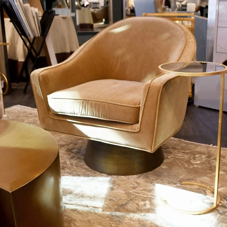 Worlds Away Dominic Chair Camel Velvet 5 Worlds Away Dominic Chair Camel Velvet