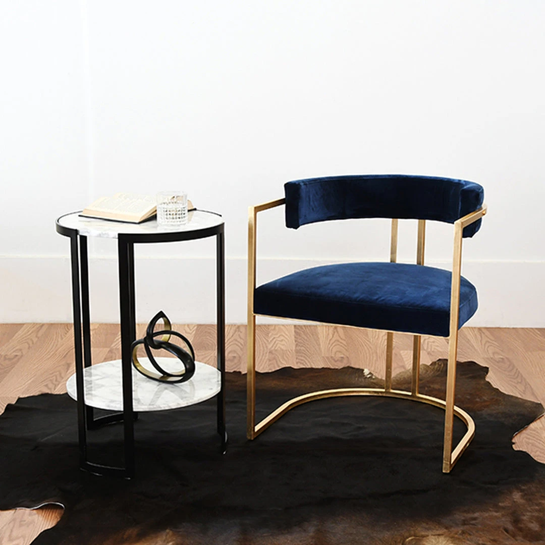 Worlds Away New Arrivals Edgar Side Table Black 4 Worlds Away New Arrivals Edgar Side Table Black