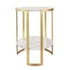 Worlds Away Edgar Side Table Gold Leaf 2 Worlds Away Edgar Side Table Gold Leaf