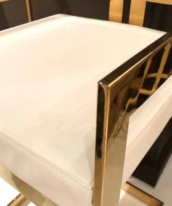 Worlds Away Emmett Counter Stool Brass And White New Arrivals 7 Worlds Away Emmett Counter Stool Brass And White New Arrivals