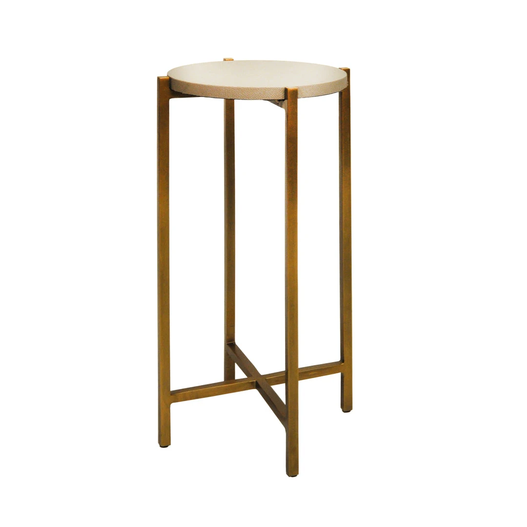 Worlds Away Fitz Cigar Table Antique Brass And Grey Faux Shagreen New Arrivals 3 Worlds Away Fitz Cigar Table Antique Brass And Grey Faux Shagreen New Arrivals