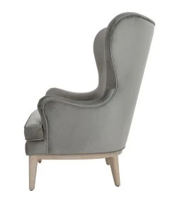 Worlds Away Frisco Wing Chair Gray New Arrivals 18 Worlds Away Frisco Wing Chair Gray New Arrivals