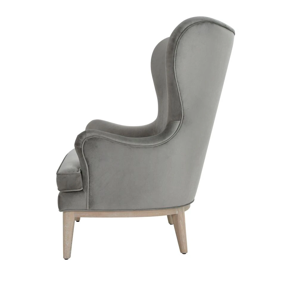 Worlds Away Frisco Wing Chair Gray New Arrivals 9 Worlds Away Frisco Wing Chair Gray New Arrivals