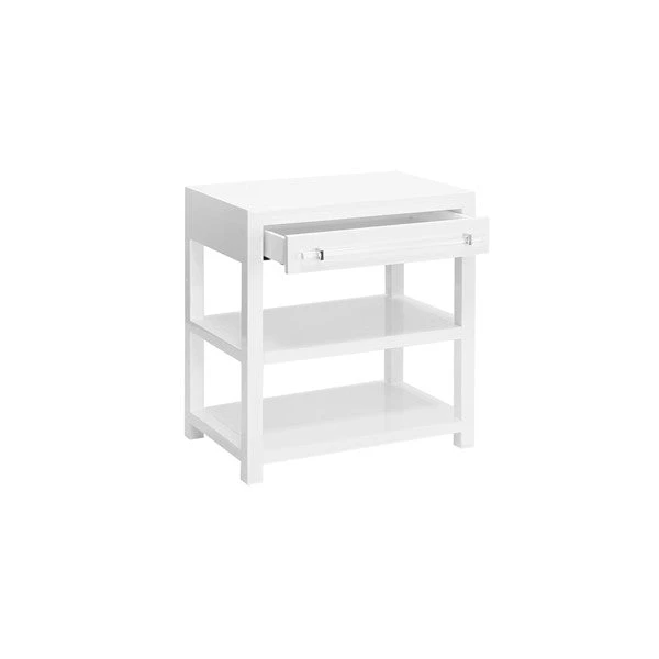 Worlds Away Garbo Side Table White Lacquer 6 Worlds Away Garbo Side Table White Lacquer
