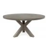 Worlds Away Greer Dining Table Grey Oak