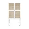 Worlds Away Guthrie Bar Cabinet White