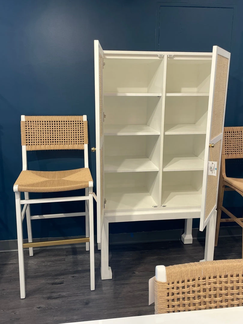 Worlds Away Guthrie Bar Cabinet White 5 Worlds Away Guthrie Bar Cabinet White