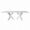 Worlds Away New Arrivals Haines Dining Table White 1 Worlds Away New Arrivals Haines Dining Table White