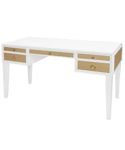 Worlds Away Heidi Desk Matte White Lacquer And Grasscloth New Arrivals 8 Worlds Away Heidi Desk Matte White Lacquer And Grasscloth New Arrivals
