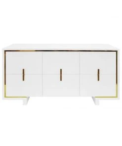Worlds Away New Arrivals Holden Six Drawer Chest White 12 Worlds Away New Arrivals Holden Six Drawer Chest White