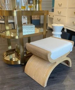 Worlds Away New Arrivals Janna Stool Cerused Oak 9 Worlds Away New Arrivals Janna Stool Cerused Oak