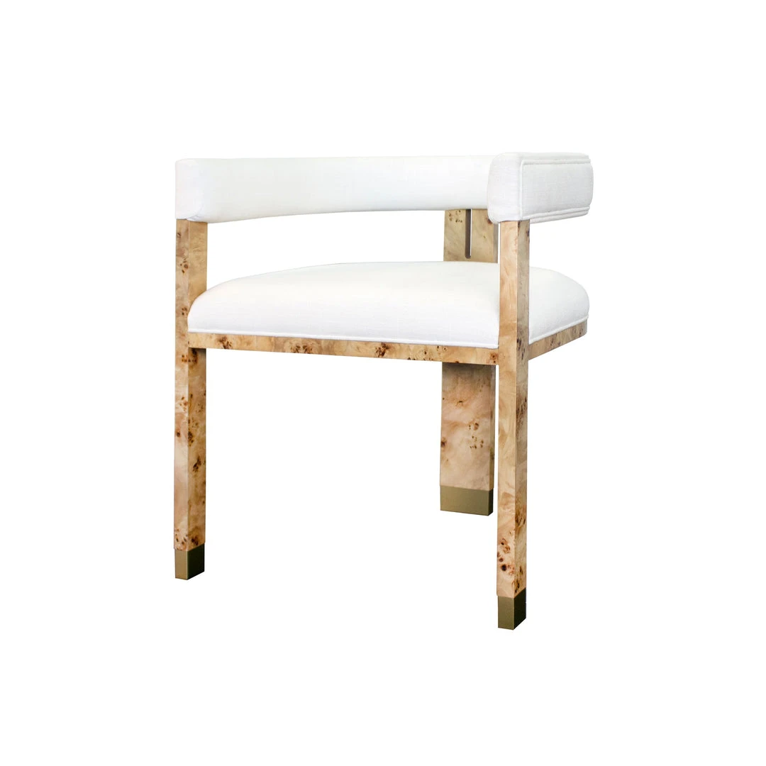 Worlds Away New Arrivals Jude Chair Burl Wood 3 Worlds Away New Arrivals Jude Chair Burl Wood