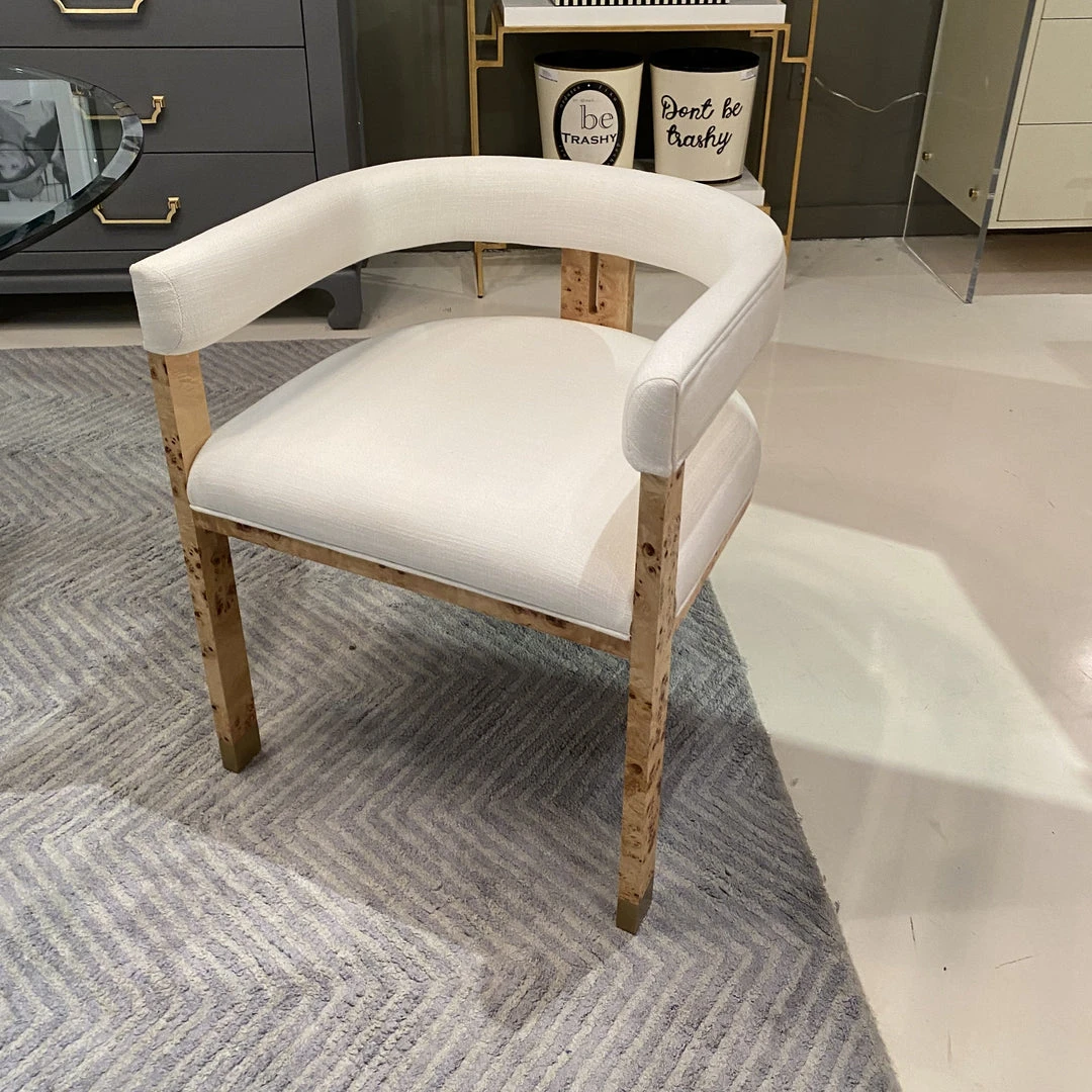 Worlds Away New Arrivals Jude Chair Burl Wood 7 Worlds Away New Arrivals Jude Chair Burl Wood