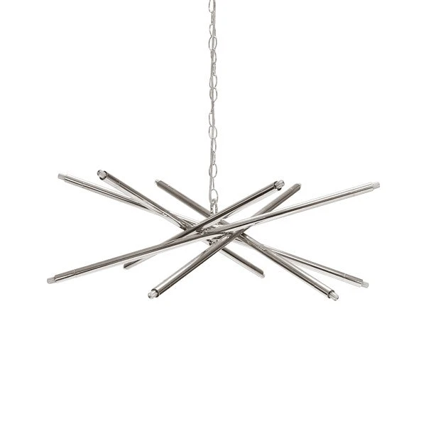 Worlds Away Luisa Chandelier Nickel 5 Worlds Away Luisa Chandelier Nickel