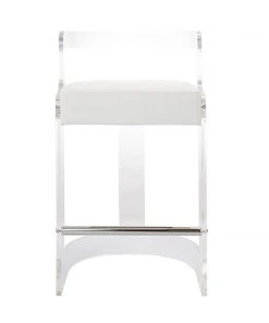 Worlds Away Malone Counter Stool White Vinyl New Arrivals 9 Worlds Away Malone Counter Stool White Vinyl New Arrivals