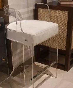 Worlds Away Malone Counter Stool White Vinyl New Arrivals 8 Worlds Away Malone Counter Stool White Vinyl New Arrivals