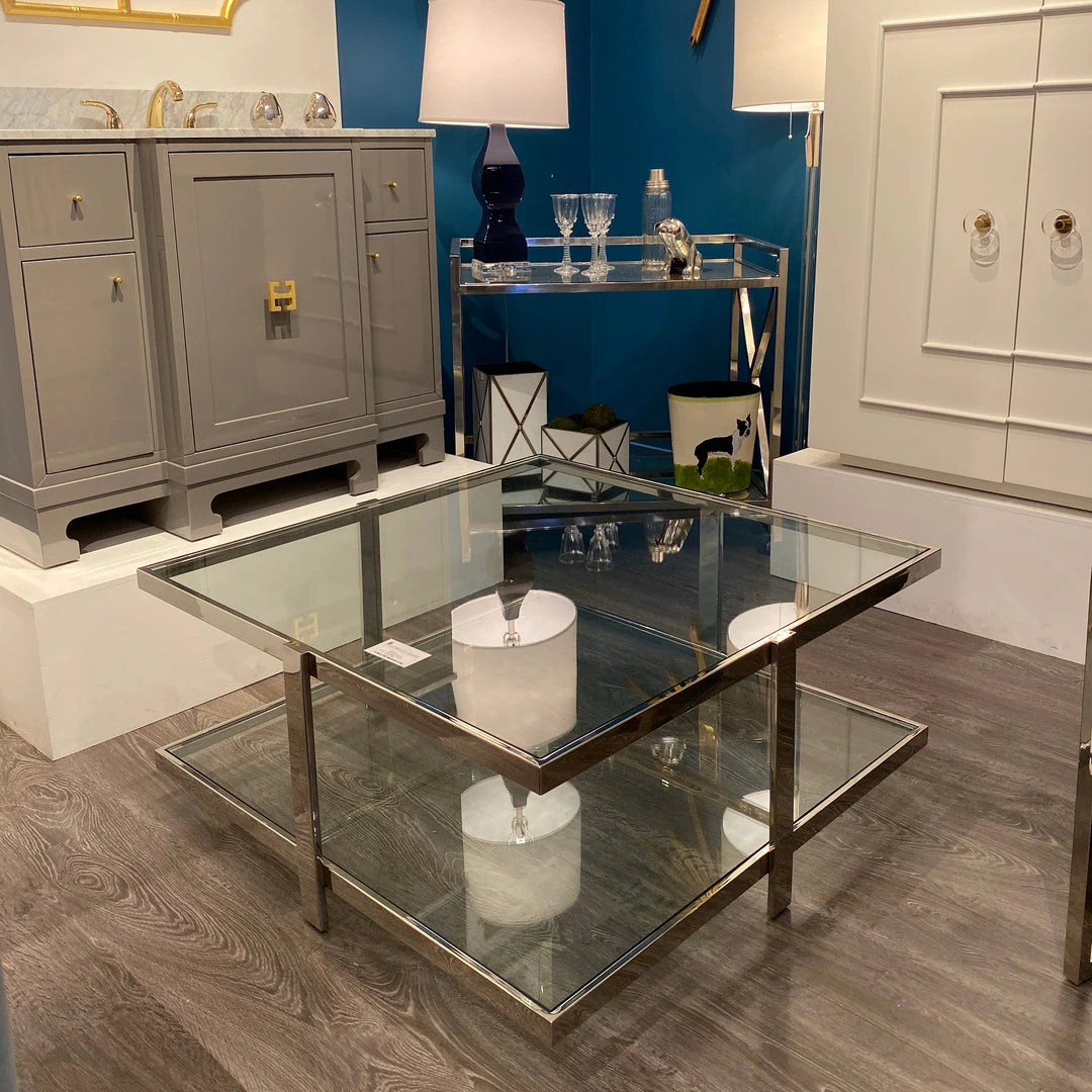 Worlds Away New Arrivals Maris Coffee Table Nickel 4 Worlds Away New Arrivals Maris Coffee Table Nickel