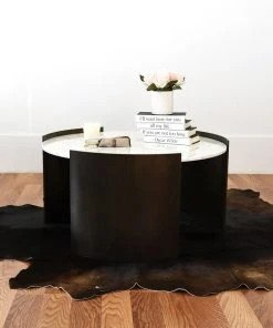 Worlds Away Montana Cocktail Table Bronze