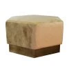 Worlds Away Myra Ottoman Brushed Brass Camel Velvet 2 Worlds Away Myra Ottoman Brushed Brass Camel Velvet
