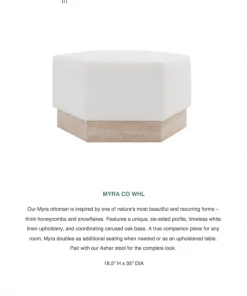 Worlds Away New Arrivals Myra Ottoman Cerused Oak White Linen 15 Worlds Away New Arrivals Myra Ottoman Cerused Oak White Linen