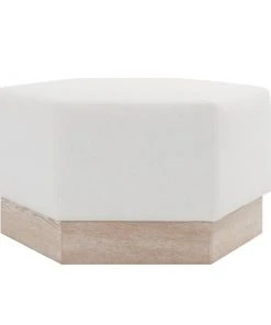 Worlds Away New Arrivals Myra Ottoman Cerused Oak White Linen 14 Worlds Away New Arrivals Myra Ottoman Cerused Oak White Linen