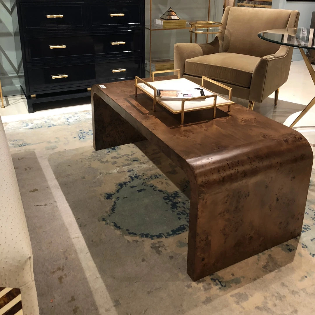 Worlds Away New Arrivals Newbury Coffee Table Dark Burl Wood 5 Worlds Away New Arrivals Newbury Coffee Table Dark Burl Wood