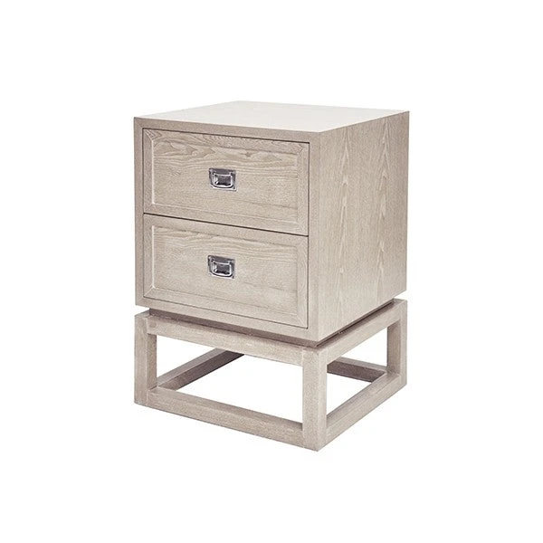 Worlds Away New Arrivals Oliver Side Table Cerused Oak 3 Worlds Away New Arrivals Oliver Side Table Cerused Oak