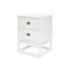 Worlds Away Oliver Side Table White 2 Worlds Away Oliver Side Table White