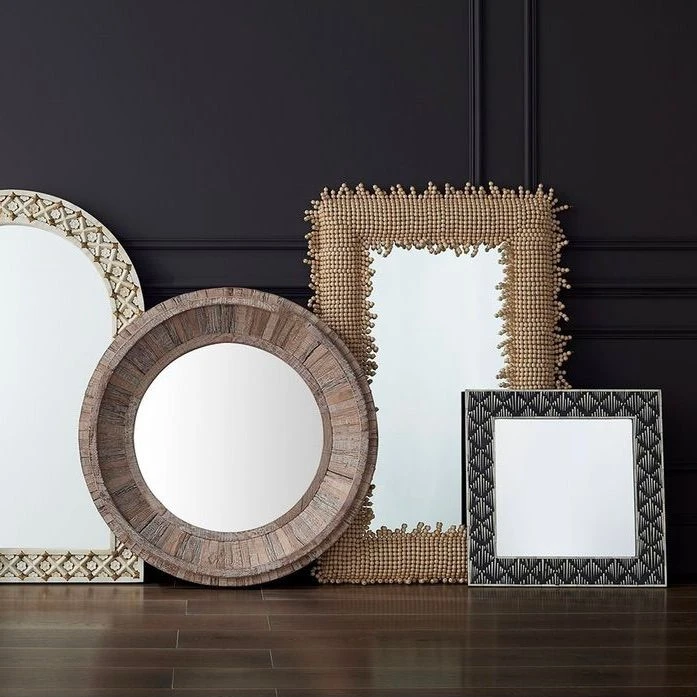 Currey And Company Jeanie Large Mirror Beige New Arrivals 7 Currey And Company Jeanie Large Mirror Beige New Arrivals