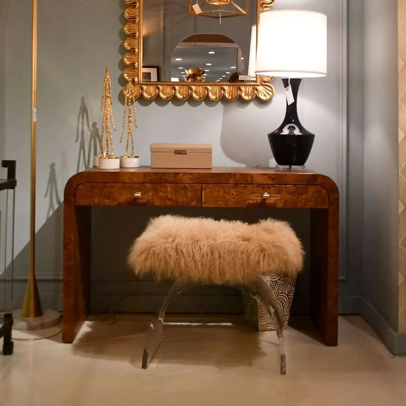 Worlds Away Marlowe Stool Fur New Arrivals 7 Worlds Away Marlowe Stool Fur New Arrivals