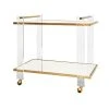 Worlds Away New Arrivals Pierce Bar Cart Acrylic And Antique Brass 1 Worlds Away New Arrivals Pierce Bar Cart Acrylic And Antique Brass