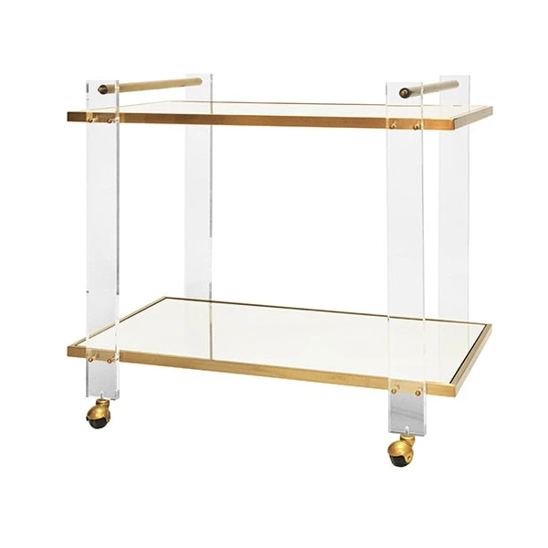 Worlds Away New Arrivals Pierce Bar Cart Acrylic And Antique Brass 3 Worlds Away New Arrivals Pierce Bar Cart Acrylic And Antique Brass