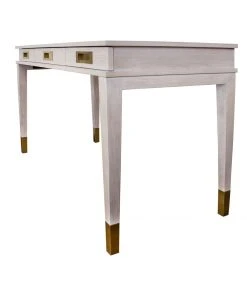 Worlds Away Plato Desk Cerused Oak