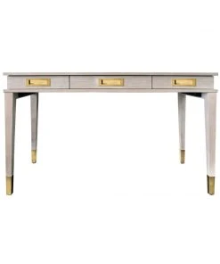 Worlds Away Plato Desk Cerused Oak