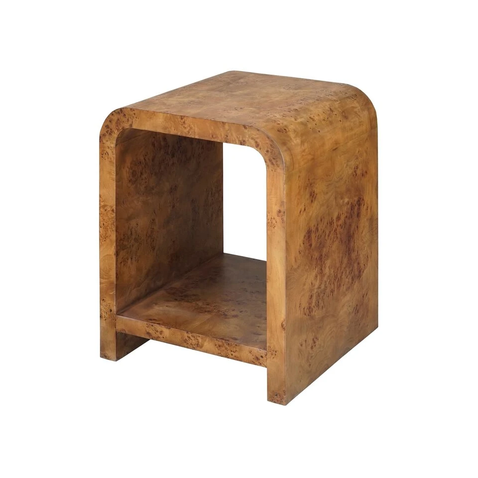 Worlds Away New Arrivals Putnam Dark Burl Wood Side Table 6 Worlds Away New Arrivals Putnam Dark Burl Wood Side Table