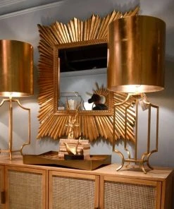 Worlds Away Raymond Gold Leaf Mirror New Arrivals 9 Worlds Away Raymond Gold Leaf Mirror New Arrivals