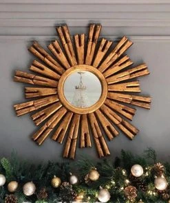 Worlds Away Rinaldo Mirror Gold Leaf New Arrivals