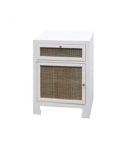 Worlds Away Ruth Cabinet White Lacquer New Arrivals