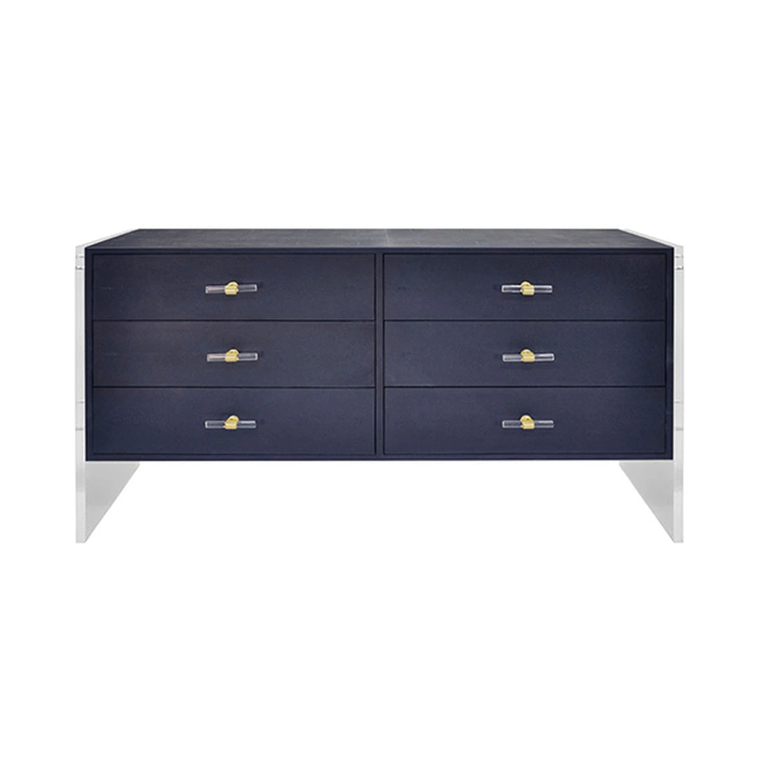 Worlds Away Rutherford Chest Navy Faux Shagreen New Arrivals 5 Worlds Away Rutherford Chest Navy Faux Shagreen New Arrivals