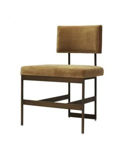 Deals CLAYTON GRAY HOME Store 8 Worlds Away Shaw Chair Brass And Camel Velvet