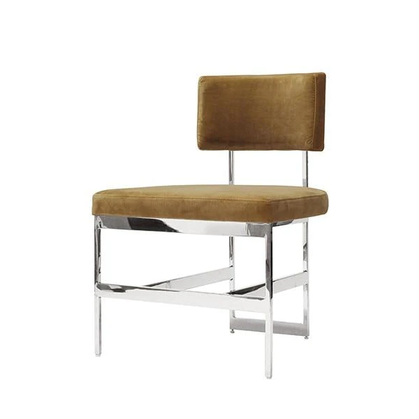 Worlds Away Shaw Chair Nickel And Camel Velvet New Arrivals Worlds Away Shaw Chair Nickel And Camel Velvet New Arrivals