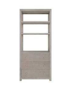 Worlds Away New Arrivals Silas Etagere Grey