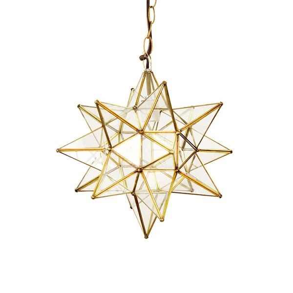 Worlds Away New Arrivals Star Pendant Brass 3 Worlds Away New Arrivals Star Pendant Brass