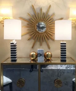 Worlds Away New Arrivals Starlata Mirror Gold Leaf 8 Worlds Away New Arrivals Starlata Mirror Gold Leaf