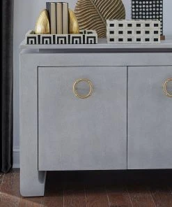 Worlds Away New Arrivals Tilley Buffet Grey