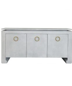 Worlds Away Tilley Buffet Light Grey New Arrivals